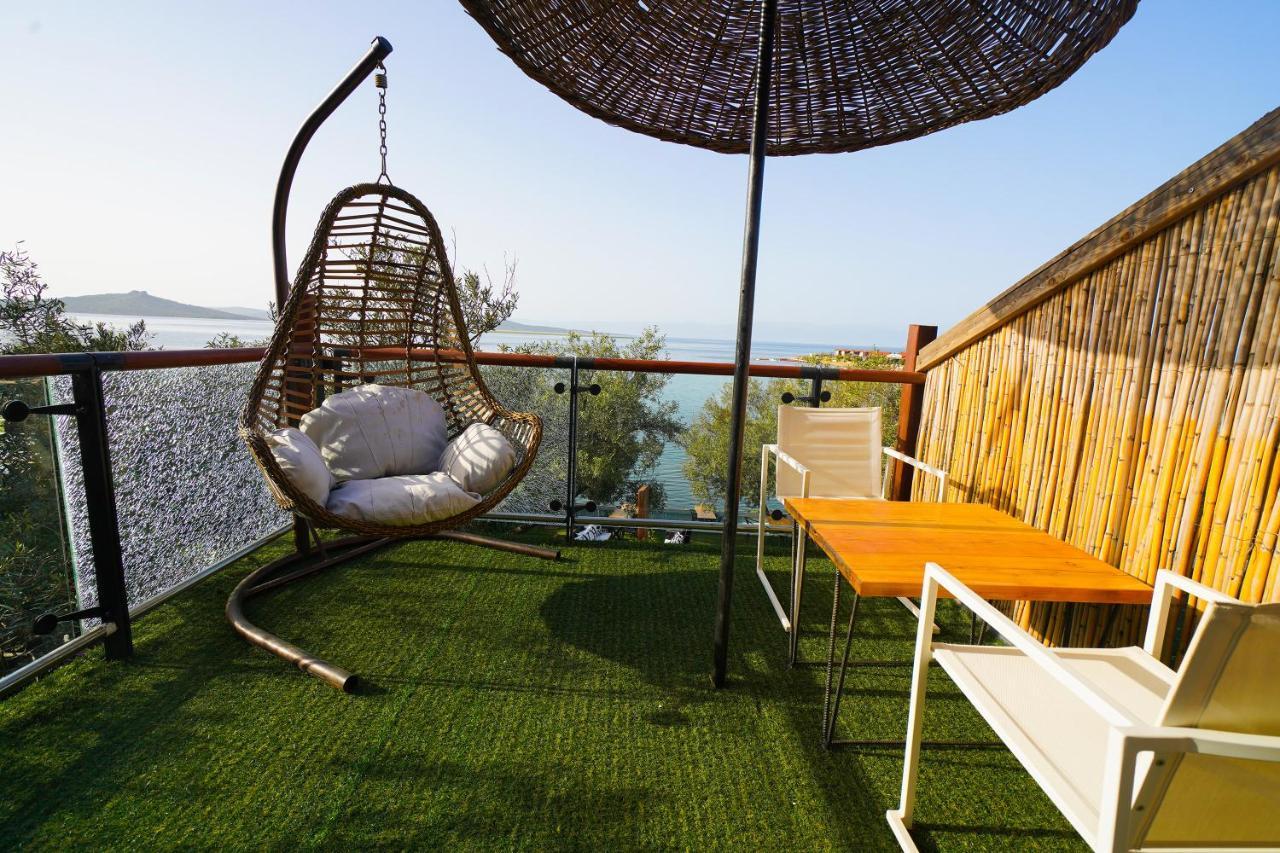 Qcunda Otel Ayvalı Exterior foto